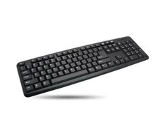 Techly IDATA 955-UBK-AM klaviatūra USB Anglų Juoda