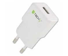 Techly IPW-USB-21EC mobiliojo įrenginio kroviklis Vidaus Balta