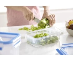 Tefal K30288 indas maistui laikyti „Box“ Stačiakampio formos 0,6 L Mėlyna, Permatomas 2 vnt