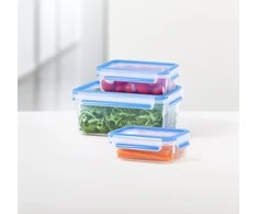 Tefal K30289 indas maistui laikyti „Box“ Stačiakampio formos Permatomas 3 vnt