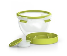 Tefal K31001 pietų dėžutė Talpykla pietums Žalia, Permatomas 1 L