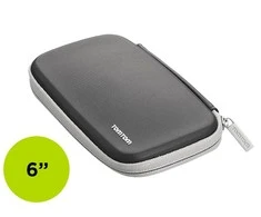 Senti TomTom 9UUA.001.64 navigatoriaus dėklas 15,2 cm (6") Įmautė Juoda, Pilka