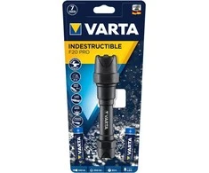 Varta INDESRUCTIBLE F20 PRO Rankinis žibintuvėlis Juoda LED