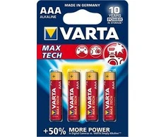 Varta Max Tech AAA - 4 pack Vienkartinė baterija Šarminis