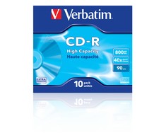 Verbatim CD-R/DL/->40X/10-PACK-JEWEL 800MB