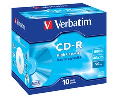 Verbatim CD-R/DL/->40X/10-PACK-JEWEL 800MB