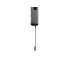 Verbatim 49142 sąsajos šakotuvas USB 3.2 Gen 1 (3.1 Gen 1) Type-C 1000 Mbit/ai Juoda, Sidabras