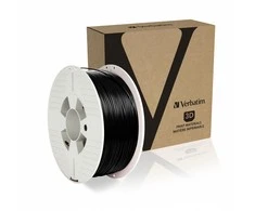 Verbatim 55026 eksploatacinė medžiaga 3D spausdintuvams ABS Juoda 1kg