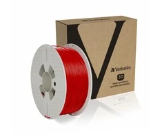 Verbatim 55030 eksploatacinė medžiaga 3D spausdintuvams ABS Raudona 1kg