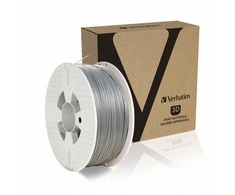 Verbatim 55319 eksploatacinė medžiaga 3D spausdintuvams Polilatinė rūgštis (PLA) Sidabras 1kg