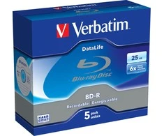 Verbatim DataLife 6x BD-R 25 GB 5 vnt