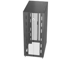 Vertiv VR3350 lentyna 42U Atskiras stovas Juoda, Permatomas