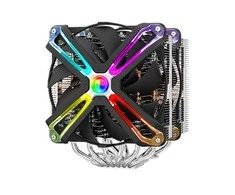 Zalman CNPS20X kompiuterio aušinimo komponentas Procesorius Aušintuvas 14 cm Aliuminis, Juoda