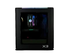 ZALMAN X3 juodas Zalman Chasis X3 juodas Tempered glass.4 X RGB LED FANS.2 x RGB LED bars on top