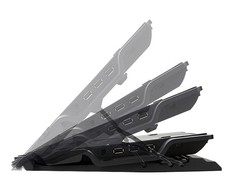 Zalman ZM-NS2000 aušinimo padėklas nešiojamam kompiuteriui 43,2 cm (17") Juoda
