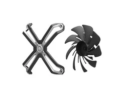 Zalman ZM-SF140 kompiuterio aušinimo komponentas Kompiuterio korpusui Ventiliatorius 14 cm Juoda