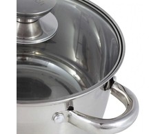 Edel Hoff Swiss Nerūdijančio plieno puodas EDELHOFF EH-9306, 22cm
