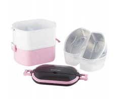 Pietų dėžutė 1500 ml Kamille KM-2139 Rožinė