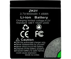 AGFA AGFAPHOTO ZK01 ličio jonų akumuliatorius 3,7 V 400 mAh 1,48 Wh