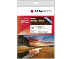 Agfaphoto fotopopierius A4 Premium matinis 130g 50 lapų
