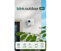 „Amazon“ apsaugos kamera „Blink Outdoor 2K+“ (3 kamerų sistema), balta