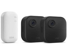 Amazon security camera Blink Outdoor 4 (2 Camera), juodas