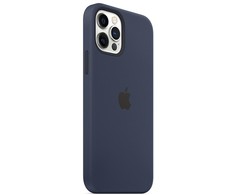Apple „iPhone 12 Pro Max“ silikoninis dėklas su „MagSafe“ – „Deep Navy“.
