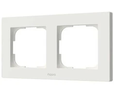 Aqara Switch Frame H2 (2-gang), baltas