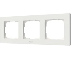 Aqara Switch Frame H2 (3-gang), baltas