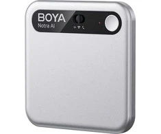 Ausinės Boya Notra AI Note Taker, sidabrinis