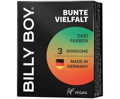 Billy Boy prezervatyvas Fun Mix 3vnt