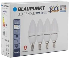 Blaupunkt Rinkinys 4 vnt - Blaupunkt Żarówki LED E14 7W WW
