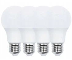 Blaupunkt LED lamp E27 A60 900lm 9W 2700K 4pcs