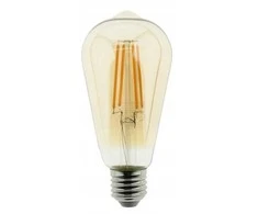Italux Dekoratyvinė atmosferinė LEMPUTĖ FA-E27-8-WW Blaupunkt LED ST64 E27 edison 8W 806lm 230V 2300K šilta balta