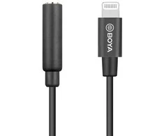 Adapteris iš TRRS į Lightning jungtį BOYA BY-K3