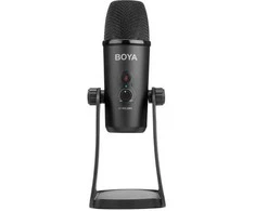 Ausinės Boya mikrofonas BY-PM700 USB