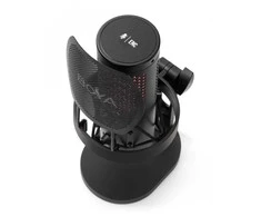Mikrofonas - Boya K5 USB 48 kHz 24 bitų Kardioidinis RGB Juodas