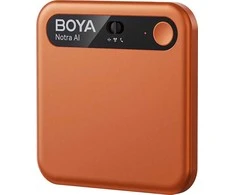 Ausinės BOYA Notra Voice Recorder with AI Transcription - Oranžinis