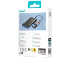 BWOO Adapteris Type C į SD kortelę / TF kortelę BZ64