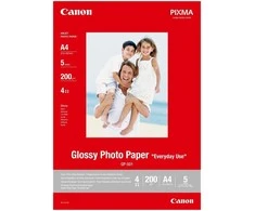 Canon photo paper GP-501 A4 Glossy 200g 5 sheets