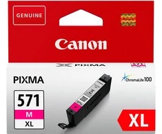 Canon rašalo kasetė CLI-571XL, rausvai raudona