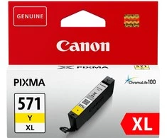 Canon rašalo kasetė CLI-571XL, geltona