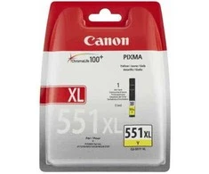 Canon rašalas CLI-551Y XL, geltonas