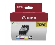 Canon ink cartridge CLI-581 C/M/Y/BK Multipack, juodas/yellow/cyan/magenta