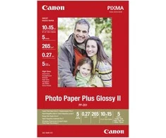 Canon fotopopierius PP-201 10x15 Glossy II 275g 5 lapai