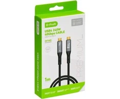 D-Fruit cable USB 4.0 240W DF142 1m