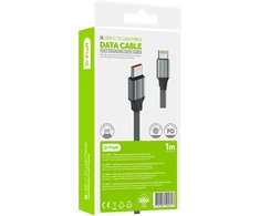 D-Fruit cable USB-C - Lighting DF163 1m, pilkas