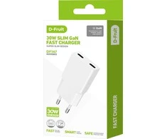 D-Fruit charger 30W 2xUSB-C DF147