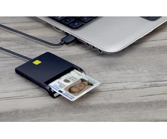 Kilimėlis D-Fruit IDcard reader USB-A DF172, juodas