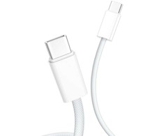 D-Fruit kabelis USB-C – USB-C 2m, baltas (DF119)